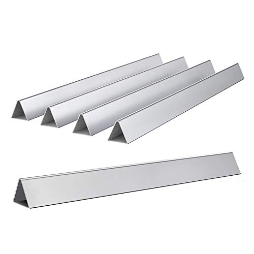 SHINESTAR 21.5 inch Flavorizer Bars for Weber Old Spirit 210, Genesis Silver A, Set of 5 Stainless Steel Flavor Bars 7534 for Weber Spirit e210 S210 200 with Side Control
