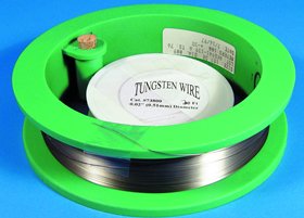 Tungsten Wire 0.02' (0.51 mm), 20ft