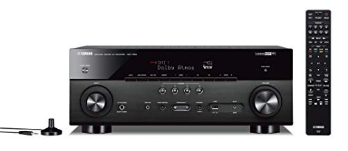 Yamaha TSR-7850R 7.2CH Dolby Atmos DTS Wi-Fi BT 4K Receiver, Black (Renewed)