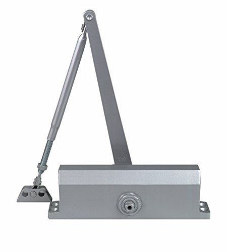 Dynasty Hardware 3000-ALUM Commercial Grade Door Closer, Size 3 Spring, Sprayed Aluminum