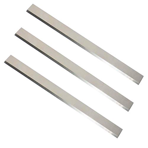 15 Inches Planer Blades jointer Knives set HSS Replacement for Delta 22-677 DC-380 Grizzly G0453 G1021 G6701 JET 708529G JWP-15CS JWP-15HO Freud C045 Reliant DD-37 Powermatic and Most 15' Planers 3pcs