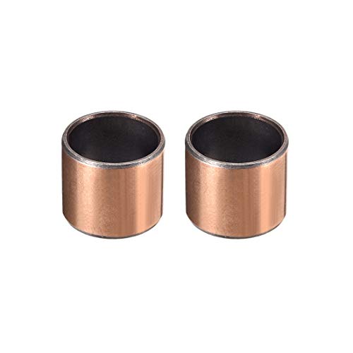 uxcell Sleeve Bearing 3/4 inches Bore x 7/8 inches OD x 3/4 inches Length Plain Bearings Wrapped Oilless Bushings Pack of 2