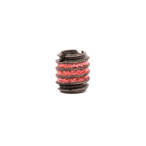 E-Z LOK - 329-006 E-Z Lok Externally Threaded Insert, C12L14 Carbon Steel, Meets AISI 12L14, #6-32 Internal Threads, 1/4'-20 External Threads, 0.280' Length, Made in US (Pack of 10)