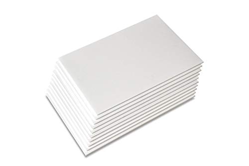 Union Premium Foam Board 20 x 30 x 3/16' 10-Pack : Matte Finish High-Density Professional Use, Perfect for Presentations, Signboards, Arts and Crafts, Framing, Display (White, 20x30)