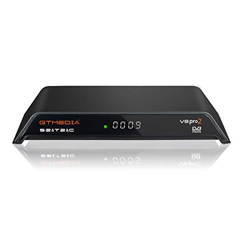 GT MEDIA V8 PRO2 DVB-T/T2 ISDB-T S/S2/S2X Cable HD 1080P TV Digital Terrestrial Receiver Satellite Decoder Wi-Fi Built-in, H.264 / H.265 HEVC / MPEG2 / MPEG4 Support New cam IP TV