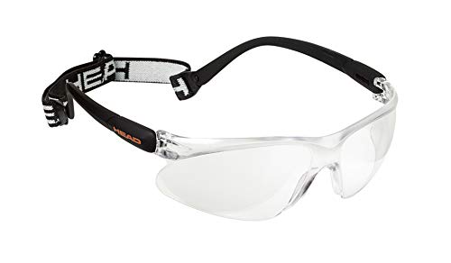 HEAD Racquetball Goggles - Impulse Anti Fog & Scratch Resistant Protective Eyewear w/Clip On Adjustable Strap