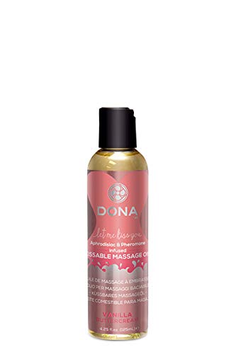 Dona Kissable Massage Oil (Vanilla Buttercream) 3.75 floz , 1 count