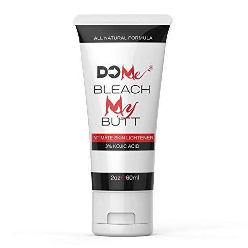Premium Intimate Skin Whitening Cream - Bleach My Butt - All Natural Skin Bleaching Cream for Genital Lightening, Underarm Whitening Cream for Women, Private Parts, Fade Dark Spots - 3% Kojic Acid