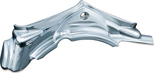 Kuryakyn 8392 Motorcycle Engine Accessory: Cylinder Base Cover Accent for 2006-17 Harley-Davidson Motorcycles, Chrome