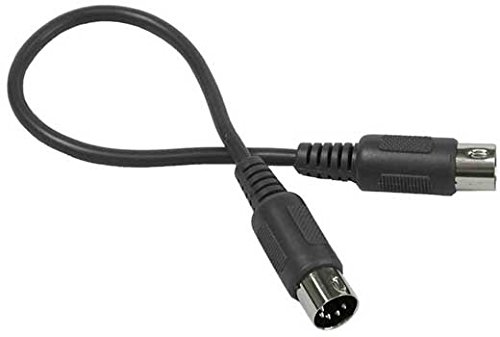 Hosa MID-305BK 5-Pin DIN to 5-Pin DIN MIDI Cable, 5 Feet