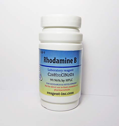 Rhodamine B, 99.96%, Analytical Reagent (ACS), 50 g