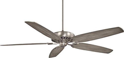 Minka-Aire F539-BNK Great Room Traditional 72 Inch Ceiling Fan in Brushed Nickel Finish