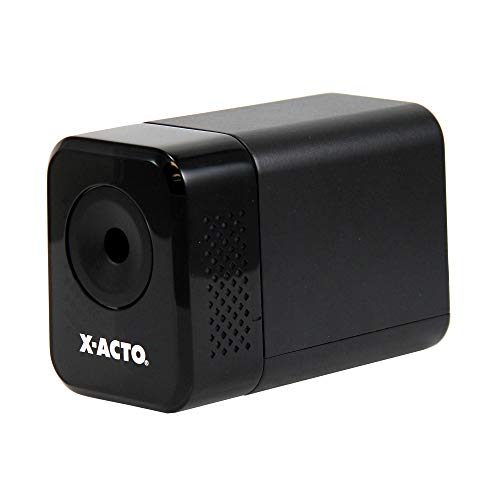 X-ACTO Electric Pencil Sharpener | XLR Heavy Duty Electric Pencil Sharpener, Quiet Motor, Pencil Saver Technology, Auto-Reset and Safe Start