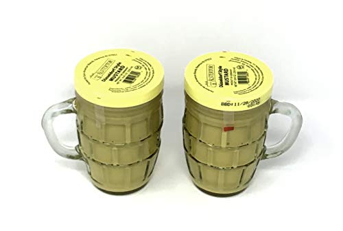 Alstertor Dusseldorf Style Mustard in Beer Mug 8.45 Oz (Pack of 2)