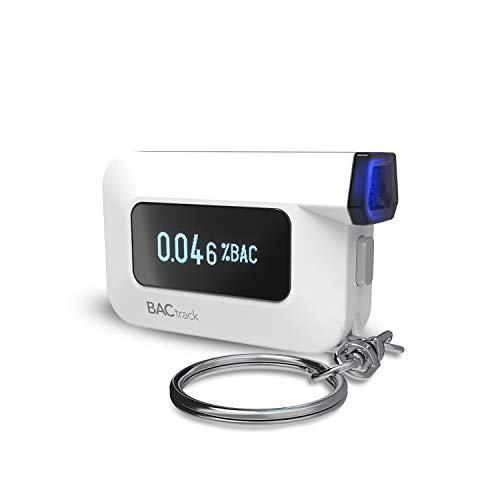 BACtrack C6 Keychain Breathalyzer | Professional-Grade Accuracy | Optional Wireless Smartphone Connectivity to Apple iPhone, Google & Samsung Android Devices | Apple HealthKit Integration