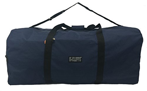 Heavy Duty Cargo Duffel Large Sport Gear Drum Set Equipment Hardware Travel Bag Rooftop Rack Bag (42' x 20' x 20', Navy)