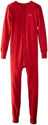 Carhartt Men's Force Classic Thermal Base Layer Union Suit, Red, X-Large