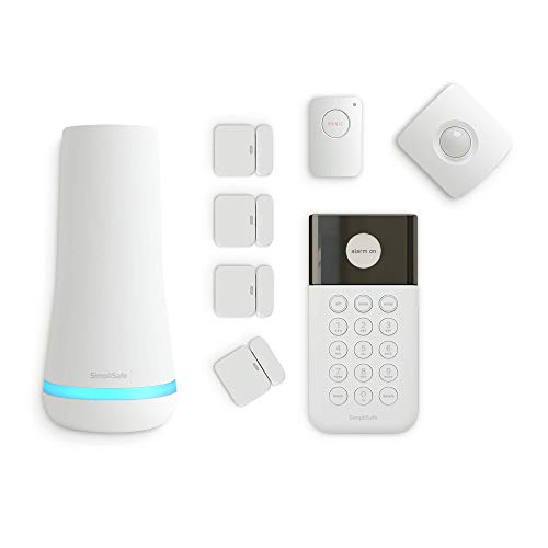 SimpliSafe 8 Piece Wireless Home Security System - Optional 24/7 Professional Monitoring - No Contract - Compatible with Alexa and Google Assistant