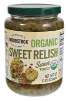 Woodstock Organic Sweet Relish -- 16 oz - 2 pc