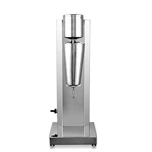 650ml Milkshake Maker Drink Mixer Blender Machine 110V Household Electric Smoothie Frappe Blender Commercial Ice Cream Maker Stainless Steel Milk Tea Drink Mixer 180W