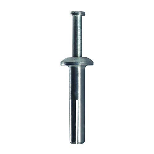 20 Qty 1/4' x 1-1/4' Zinc Plated Hammer Drive Nail in Anchors (BCP1008)