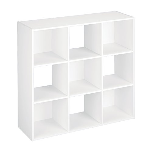 ClosetMaid 421 Cubeicals Organizer, 9-Cube, White