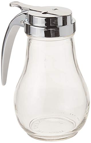 Winco Maple Syrup or Honey Dispenser-14 oz, Medium, Clear, Steel