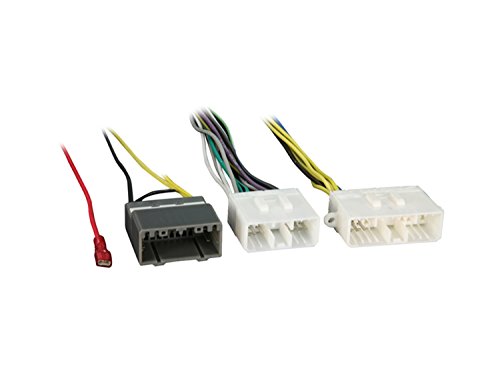 Metra 70-6504 Amplifier Bypass Harness for Select 2004-2009 Chrysler, Dodge and Jeep Vehicles