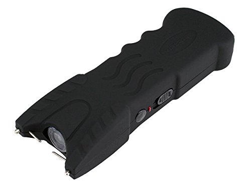 VIPERTEK VTS-979 - 59 Billion Stun Gun - Rechargeable with Safety Disable Pin LED Flashlight, Black