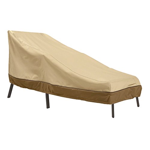Classic Accessories Veranda Water-Resistant 86 Inch Patio Chaise Lounge Cover