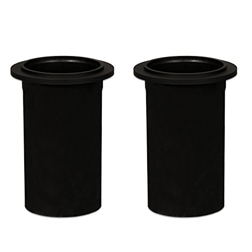 Goldwood Speaker Box Bass Air Ports 2 Speaker Port Tubes Black (PT-306/S-2)