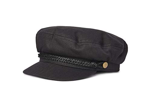 Brixton Men's Fiddler Greek Fisherman Hat, black, X-Small