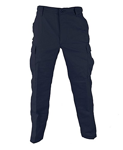 Propper Men's Zip Fly BDU Trouser, LAPD Navy, Large Regular