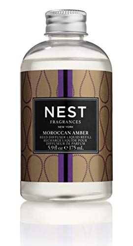 NEST Fragrances Moroccan Amber Reed Diffuser Liquid Refill