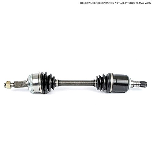 Front Left Driver Side CV Drive Axle For Fiat 500 w/Manual Transmission 2012 2013 2014 2015 2016 2017 - BuyAutoParts 90-06132N New