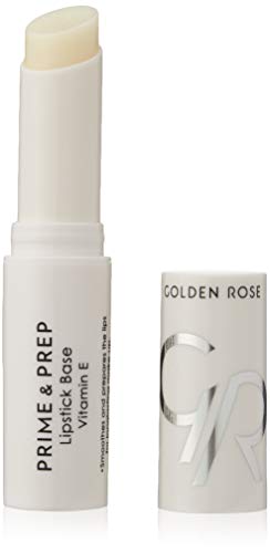 Golden Rose Nourishing Prime & Prep Lipstick Lip Primer Base and Conditioner Enriched With Vitamin E