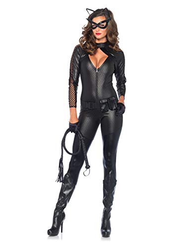 Leg Avenue Women's Wicked Kitty Adult Sized Costumes, Black, Large US