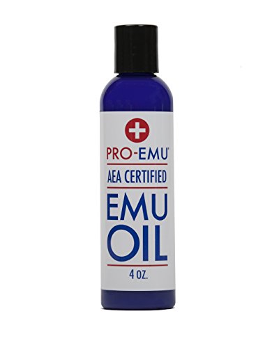 PRO EMU OIL (4 oz) All Natural Emu Oil - AEA Certified - Made In USA - Best All Natural Oil for Face, Skin, Hair and Nails.