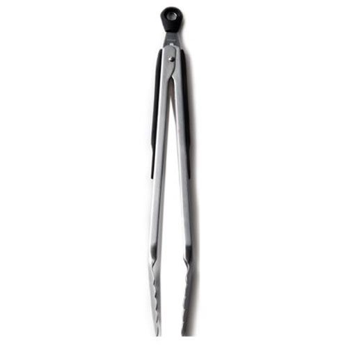 OXO Good Grips 12-Inch Stainless-Steel Locking Tongs, Multicolor