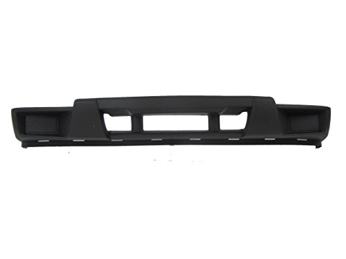 04-12 Chevy Colorado Canyon Front Bumper Cover Lower Dark Grey Without Fog Hole GM1000723
