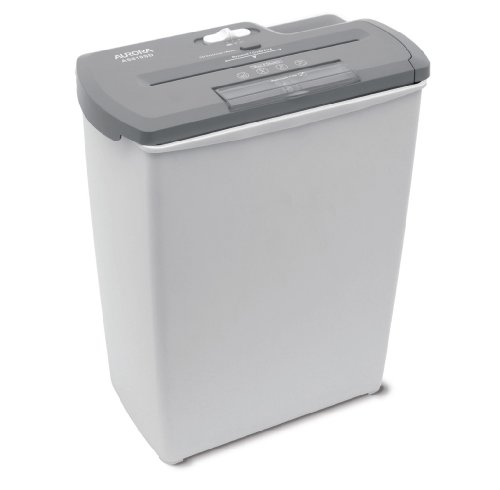 Aurora AS810SD 8-Sheet Strip-Cut Paper, CD and Credit Card Shredder Basket