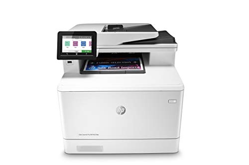 HP Color LaserJet Pro Multifunction M479fdn Laser Printer with One-Year, Next-Business Day, Onsite Warranty, Works with Alexa (W1A79A) – Built-in Ethernet