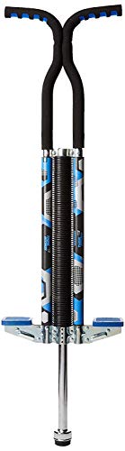 Think Gizmos Pogo Stick for Riders 80lbs to 160lbs - Pogo Stick for Boys & Girls (& Light Adults) - Quality Solid Construction (Blue)