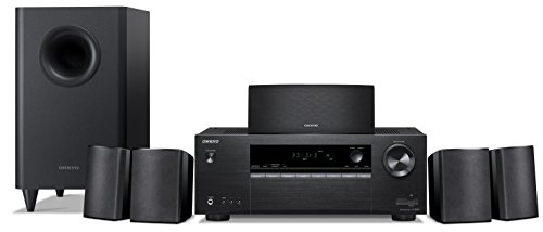 Onkyo HT-S3900 5.1-Channel Home Theater Receiver/Speaker Package,black