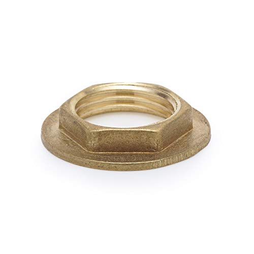 Brass Lock-nut 3/4' Female NPT 0,75inch locknut 0.75‘ Spacer NPT Female