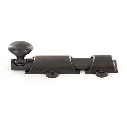 Richelieu Hardware - BP89104BORB - Traditional - Metal Surface Bolt - 8910 - Brushed Oil-Rubbed Bronze Finish