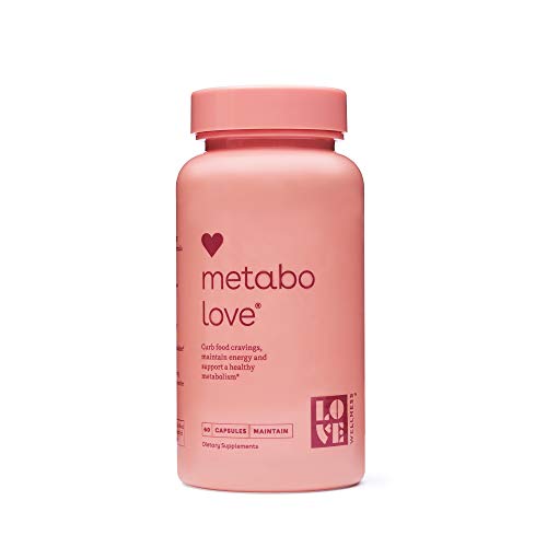 Love Wellness Metabolove - Metabolism Booster - 30 Day Supply - Curbs Food Cravings - Helps Boost Energy - Stimulant Free - Vegan & Gluten Free - Safe & Effective Daily Supplement