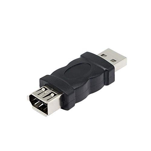 CERRXIAN Firewire IEEE 1394 6 Pin Female to USB Male Adapter Convertor for Printer, Digital Camera, PDA, Scanner, Hard Disk