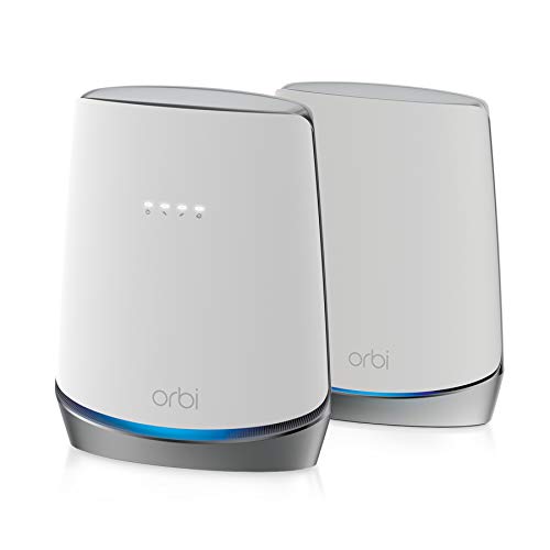 NETGEAR Orbi Whole Home WiFi 6 System with DOCSIS 3.1 Built-in Cable Modem (CBK752) – Cable Modem Router + 1 Satellite Extender | Covers up to 5,000 sq. ft. 40+ Devices | AX4200 (Up to 4.2Gbps) 