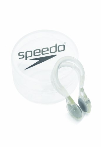 Speedo Unisex Swim Nose Clip Liquid Comfort Clear One Size